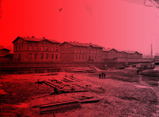 Klisza szklana negatywowa